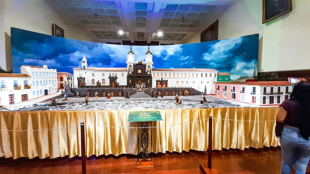 Maqueta de la Iglesia de San Francisco Quito