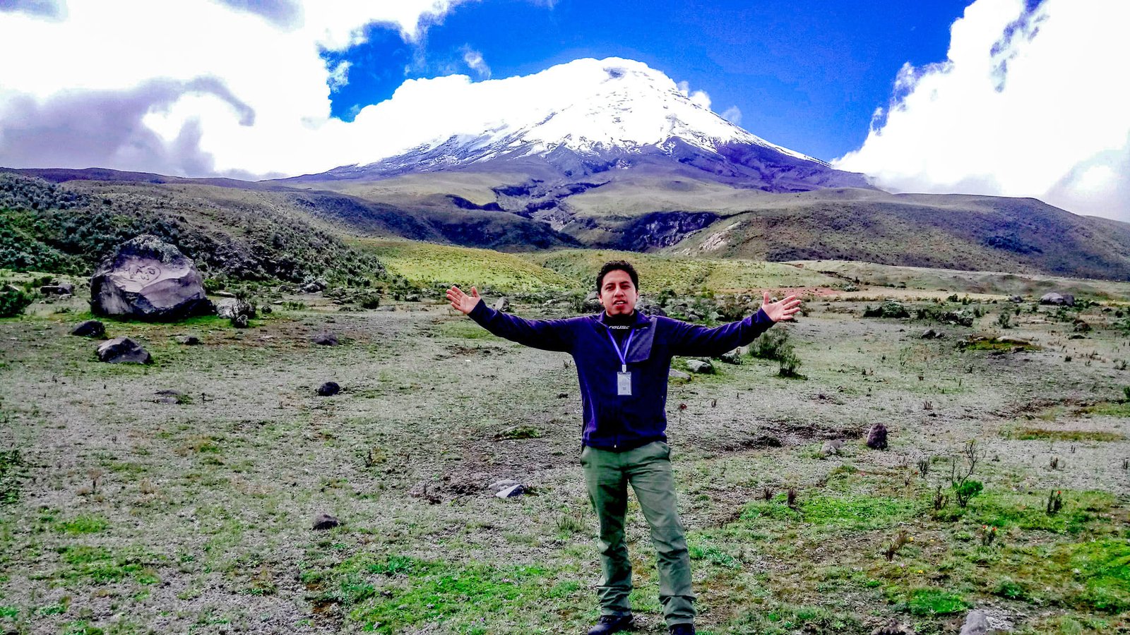 Porque me dediqué a ser guía de turismo en Ecuador.