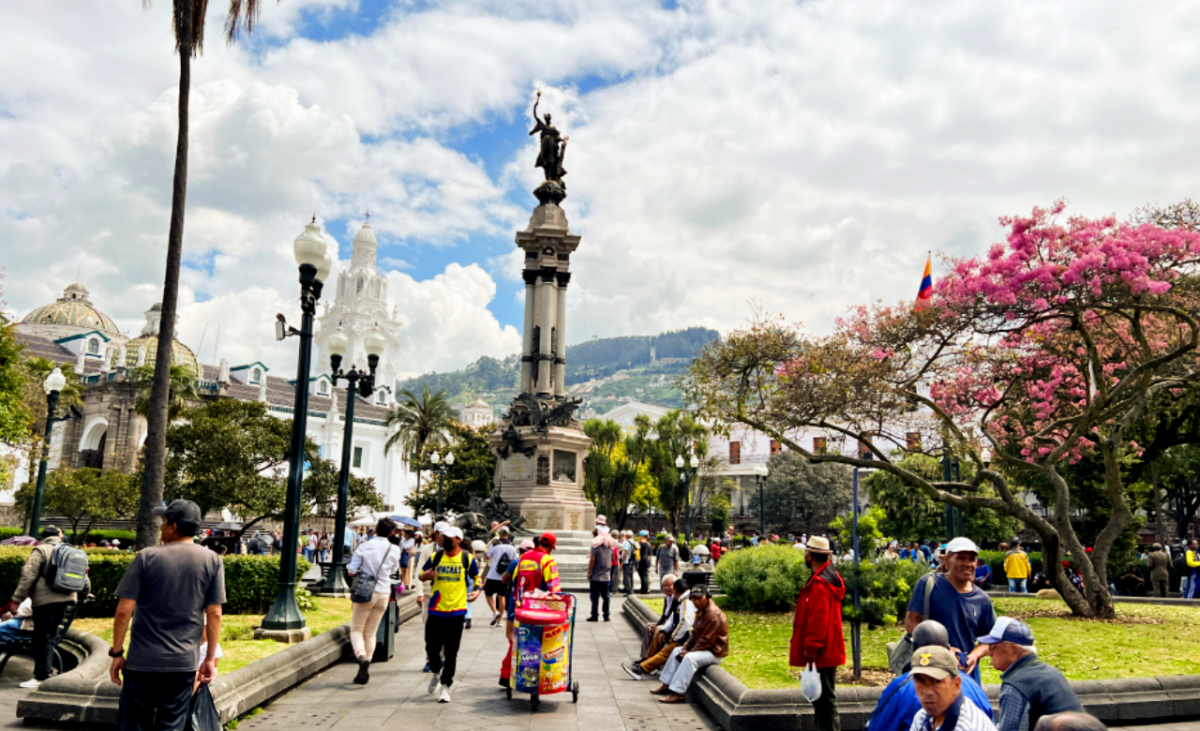 El centro histórico de Quito